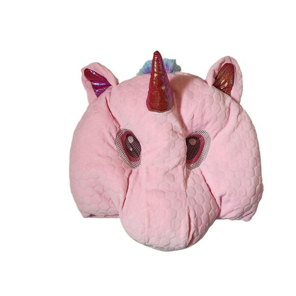 Unicorn Plush Mask – Soft Costume Headpiece for Dress-Up, Parties & Cosplay - Picture 1 of 4
